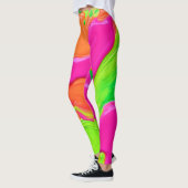 Vivid Color Fusion Leggings (Links)