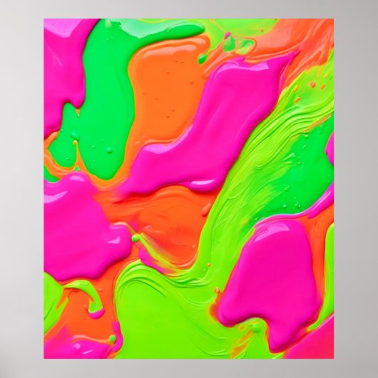 Vivid Color Fusion Poster (Vorne)