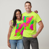 Vivid Color Fusion T-Shirt (Unisex)