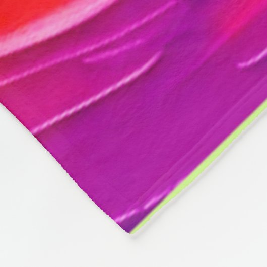 Vivid Color Vortex Fleecedecke (Ecke)