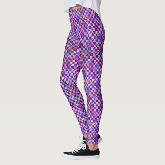 Vivid Colors Patchwork Leggings (Links)