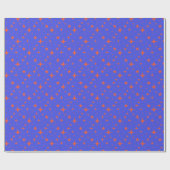 Vivid Cosmic Starry Gift Wrap Geschenkpapier (Flach)