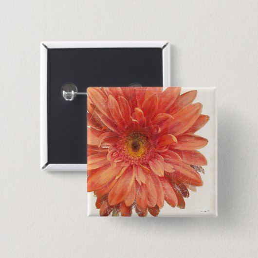 Vivid Daisy Button (Vorne & Hinten)