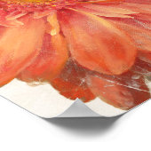 Vivid Daisy Poster (Ecke)