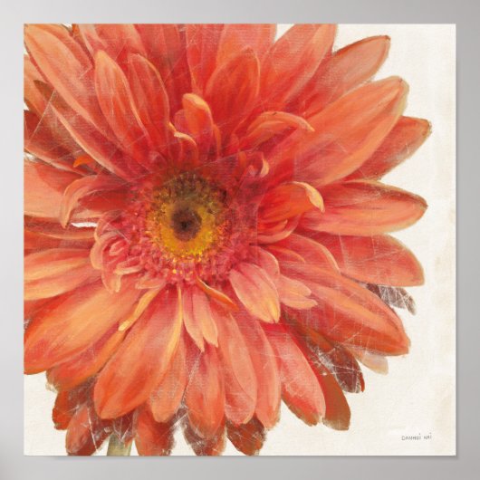 Vivid Daisy Poster (Vorne)