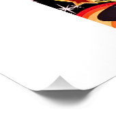 Vivid DJ Music Wall Art | Modern Gloslossy Poster (Ecke)