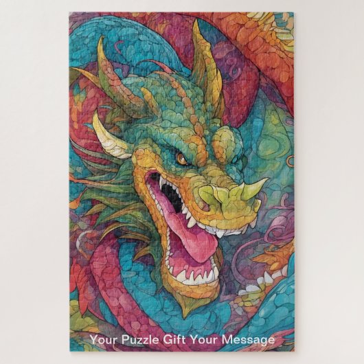 Vivid Dragon Puzzle (Vertikal)