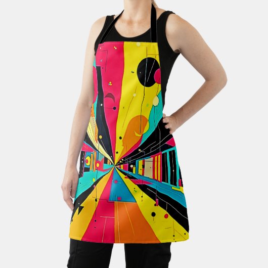 Vivid Dreams: Eine Neon Odyssey Schürze (InSitu)