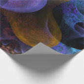 Vivid Dreams Psychedelic Digital Art Geschenkpapier (Ecke)