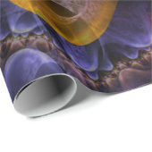 Vivid Dreams Psychedelic Digital Art Geschenkpapier (Rolleneckpunkt)