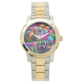 Vivid Dreamscape: Agrizoophobia Armbanduhr