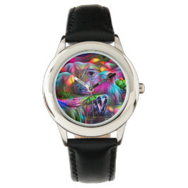 Vivid Dreamscape: Agrizoophobia Armbanduhr