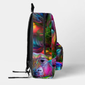 Vivid Dreamscape: Agrizoophobia Bedruckter Rucksack (Links)