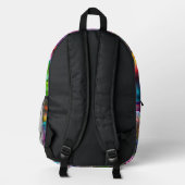 Vivid Dreamscape: Agrizoophobia Bedruckter Rucksack (Rückseite)