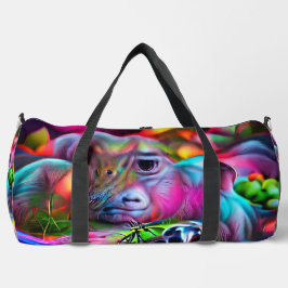 Vivid Dreamscape: Agrizoophobia Duffle Bag