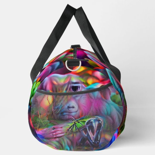 Vivid Dreamscape: Agrizoophobia Duffle Bag (Rechts)