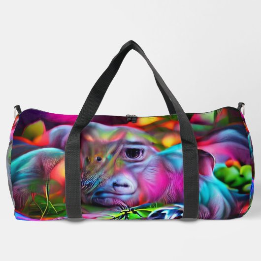 Vivid Dreamscape: Agrizoophobia Duffle Bag (Rückseite)