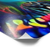 Vivid Dreamscape: Agrizoophobia Fotodruck (Ecke)