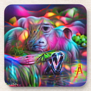 Vivid Dreamscape: Agrizoophobia Getränkeuntersetzer