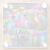 Vivid Dreamscape: Agrizoophobia Glasuntersetzer (Rückseite)