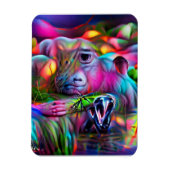 Vivid Dreamscape: Agrizoophobia Magnet (Vertikal)