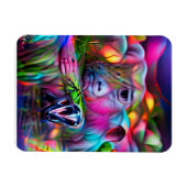 Vivid Dreamscape: Agrizoophobia Magnet (Horizontal)