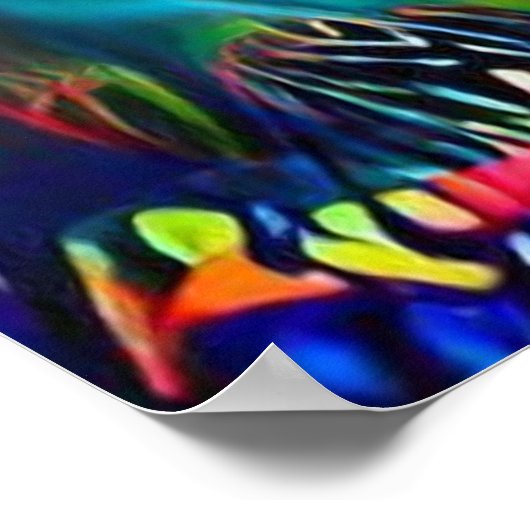 Vivid Dreamscape: Agrizoophobia Poster (Ecke)