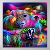 Vivid Dreamscape: Agrizoophobia Poster (Vorne)