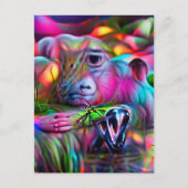 Vivid Dreamscape: Agrizoophobia Postkarte (Vorderseite)