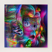 Vivid Dreamscape: Agrizoophobia Puzzle (Horizontal)