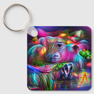 Vivid Dreamscape: Agrizoophobia Schlüsselanhänger