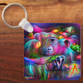 Vivid Dreamscape: Agrizoophobia Schlüsselanhänger (Vorderseite)