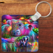 Vivid Dreamscape: Agrizoophobia Schlüsselanhänger (Rückseite)