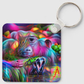 Vivid Dreamscape: Agrizoophobia Schlüsselanhänger (Rückseite)