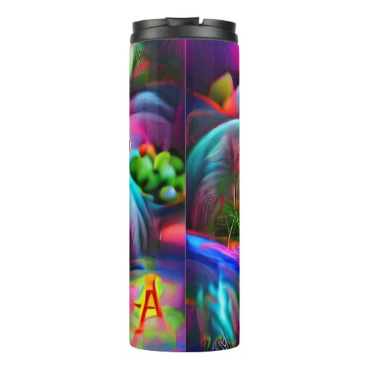 Vivid Dreamscape: Agrizoophobia Thermosbecher (Rückseite)