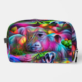 Vivid Dreamscape: Agrizoophobia Waschbeutel (Vorderseite)
