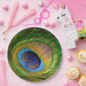 Vivid Feather Pappteller (Party)