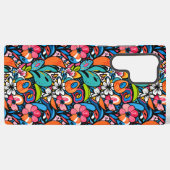 Vivid Floral Garden Bliss Samsung Galaxy Hülle (Rückseite (Horizontal))