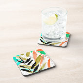 Vivid Fronds II Getränkeuntersetzer (Rechte Seite)