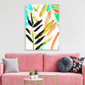 Vivid Fronds II Leinwanddruck (Insitu (Wohnzimmer))