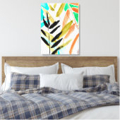 Vivid Fronds II Leinwanddruck (Insitu (Schlafzimmer))
