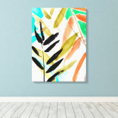 Vivid Fronds II Leinwanddruck (Insitu (Holzboden))