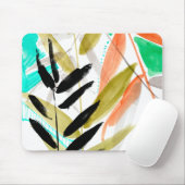 Vivid Fronds II Mousepad (Mit Mouse)