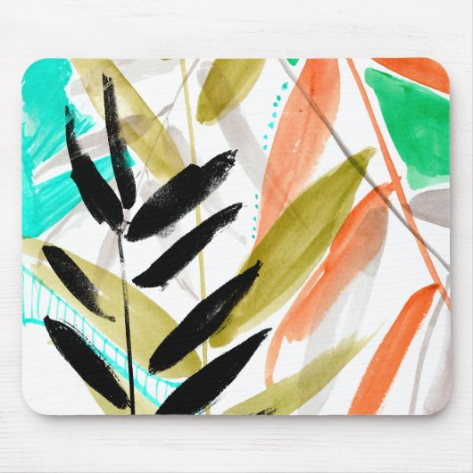 Vivid Fronds II Mousepad (Vorne)