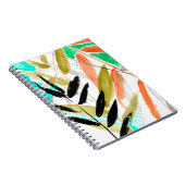 Vivid Fronds II Notizblock (Rechte Seite)