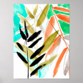 Vivid Fronds II Poster (Vorne)