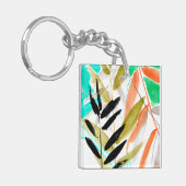 Vivid Fronds II Schlüsselanhänger (Vorderseite links)