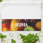 Vivid Fruit Fotografy Geschirrtuch (Gefaltet)