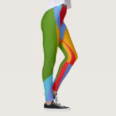 Vivid Fusion Abstract Leggings (Rechts)