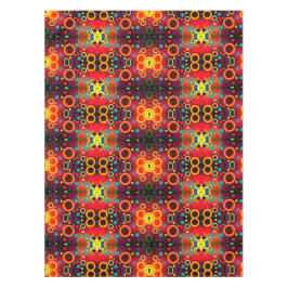 Vivid Futuristic Abstrakt Urban Trend Geometric Tischdecke